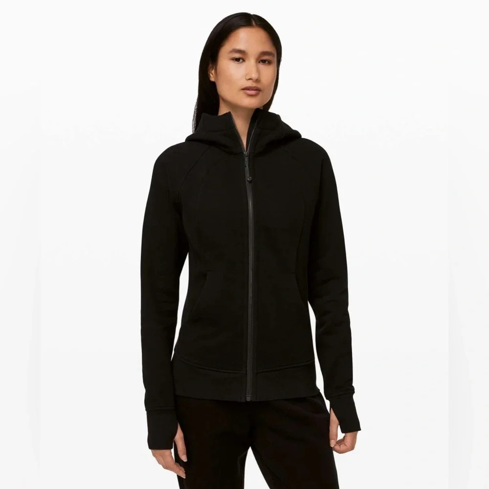 Lululemon Scuba Hoodie *Light Cotton Fleece Black